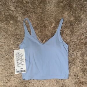 Lululemon NWT Align Tank- Blue Linen size 2